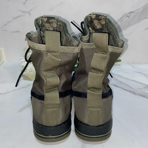 Nike Men's Sf Air Force 1 Black / Medium Olive Sneaker/Boot size 9 - Picture 7 of 17